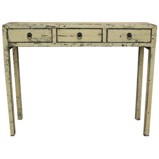 Hampton Dove Dappled Beige Console Table