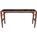 Antique Reddish Brown Hall Table