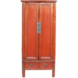 Red Slim Tapered Cabinet