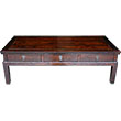 Antique Chinese Coffee Table Drawers Both Side