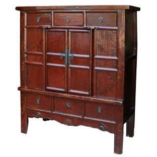 Large antique Chinese country style Cabinet