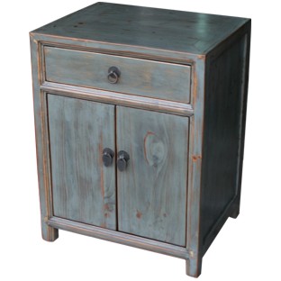 Hampton Grey Bedside Table