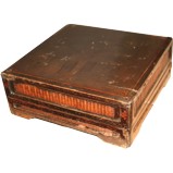 Antique Rectangular Wood Decor Box