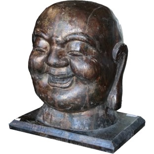 Original Wooden Budda Head
