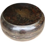 Black Round Food Box