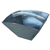 Grey Lacquer Grain Basket