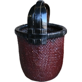 Chinese Woven Carrying Basket