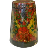 Original Tibetan Wood Tea Container
