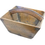 Primitive Wood Grain Basket