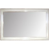 White Rectangular Mirror - Horizontal