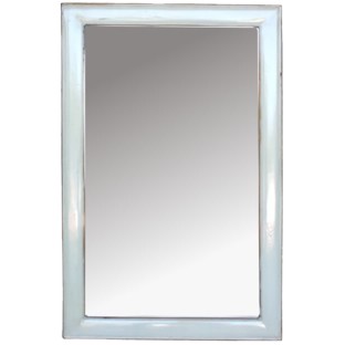 White Rectangular Mirror - Vertical
