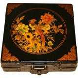 Fengshui Compass in Black Painted Box