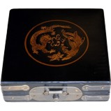 Fengshui Compass in Black Painted Box
