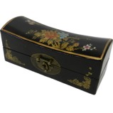 Black Medium Pillow Shape Treasure Box