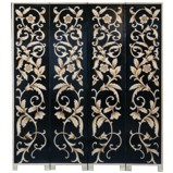 Coromandel on Black Room Divider Screen