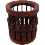 Chinese Abacus Pencil Holder