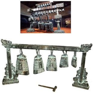 Chinese Bronze  Bells Small