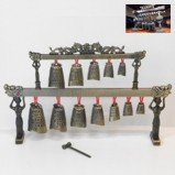 Chinese Bronze Bells 2 Tiers