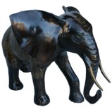 Brass Fortune Elephant Large 50cm