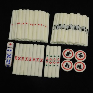 Mahjong Counting Sticks 88 Pieces Winds and Dice