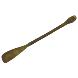Chinese Vintage Brass Shoehorn Long Handle