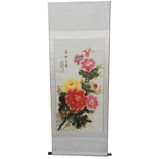 Chinese Painting Scroll - Peony