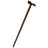 Deluxe Rosewood Crutches Dragon Handle