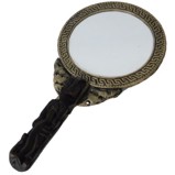 Vintage Hand Mirror - Round Shape