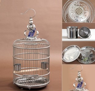 Standard 36 cm Stainless Steel Bird Cage