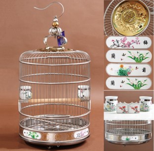 Deluxe 45 cm Chinese Bird Cage