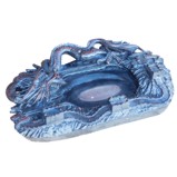 Chinese Inkstone Hand Carving Dragon China Gigantic, Heavy Ink Well