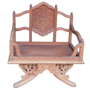 Vintage Thai Howdah Elephant Chair