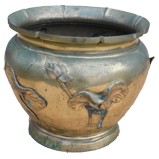 Vintage Chinese Bronze Pot