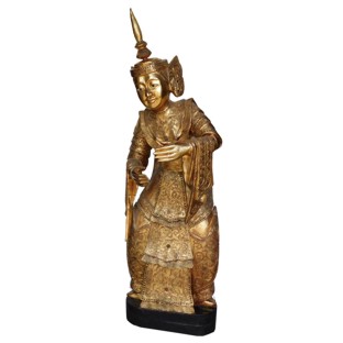 Thai Gold Budda Statue