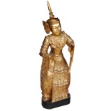 Thai Gold Budda Statue